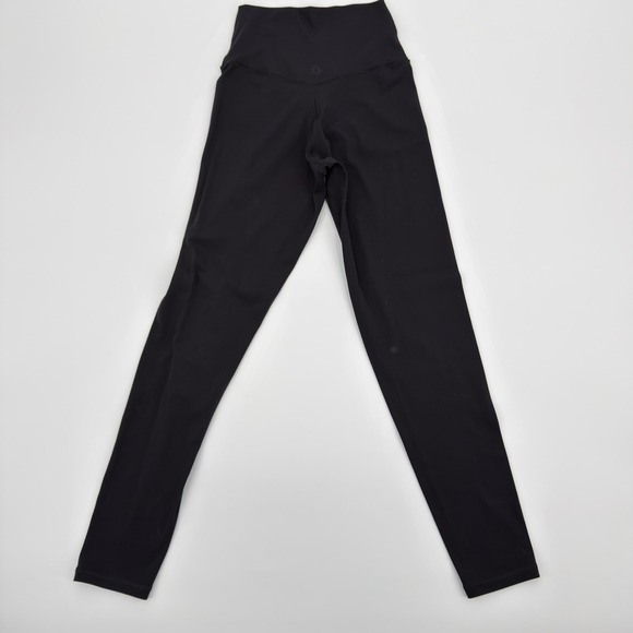 OFFLINE by Aerie Black Cross Waist Leggings Athleisure Workout Fitness Size S P - Picture 8 of 9